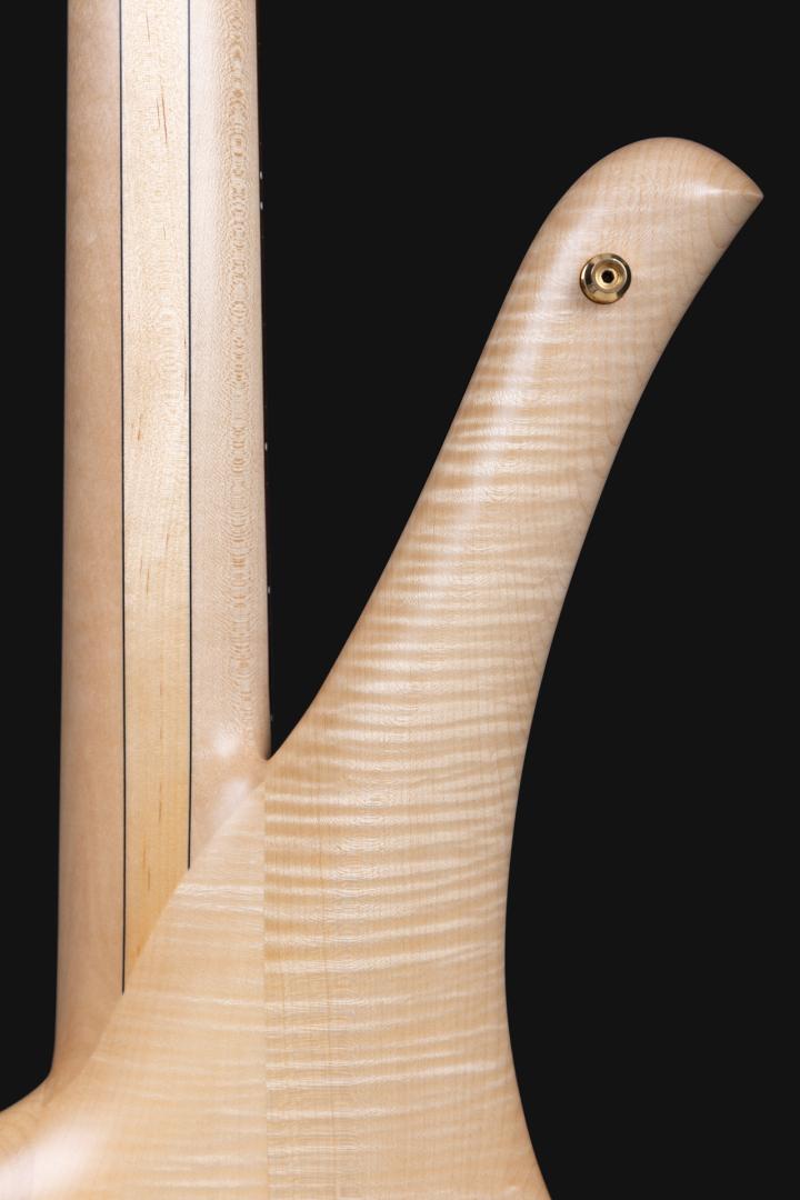 Marleaux Diva 4 Spalted Maple Fretless